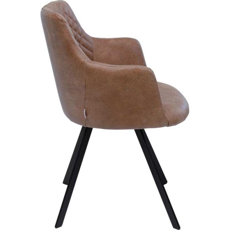 Swivel Chair Coco Brown